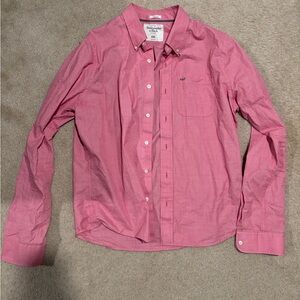 Abercrombie & Fitch NWOT Collared Button Up Shirt XXL Muscle
